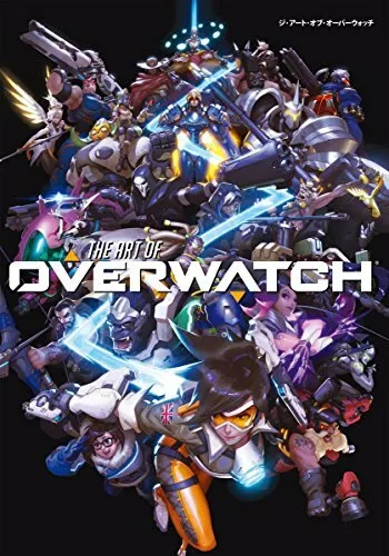 A Arte de Overwatch Livro de Arte Jogo Japonês Design de Personagem  Ilustração Japão