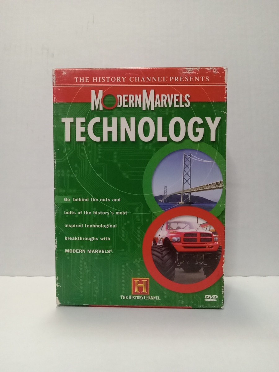 Modern Marvels - Technology (DVD, 2007, 8-Disc Set) Discs Like New  
