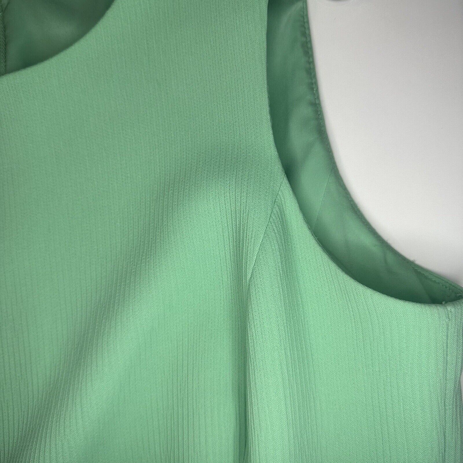 Anne Klein Womens Mint Green Sleeveless Textured … - image 5