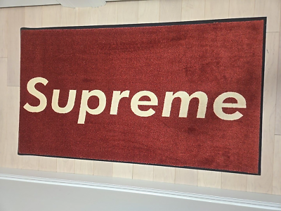 Supreme Logo 3' x 5' Carpet Mat | eBay