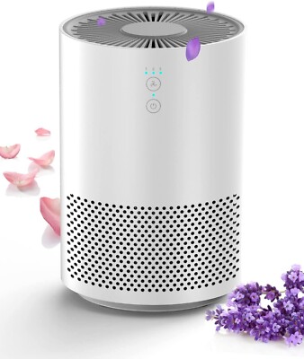 HEPA Air Purifier for Home, Bedroom, Office, and Desk - High Efficiency Portable