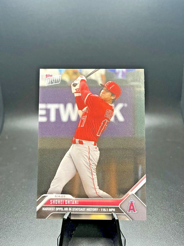 2023 MLB Topps Now #441 SHOHEI OHTANI Hardest Oppo HR in History Angels *IN HAND