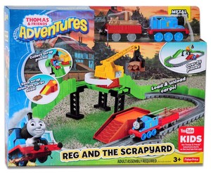 thomas adventures reg at the scrapyard
