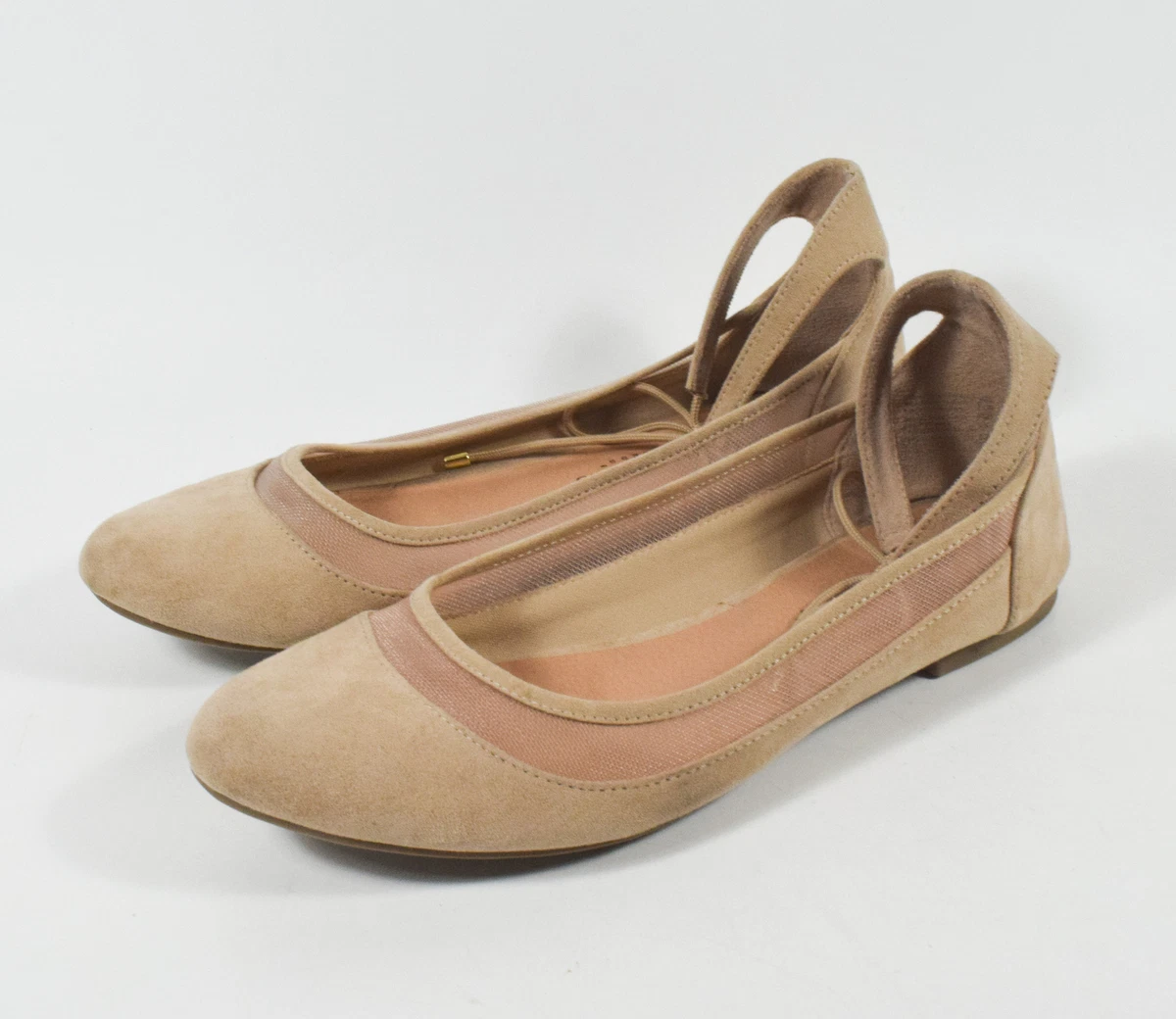 Beige flats cheap payless