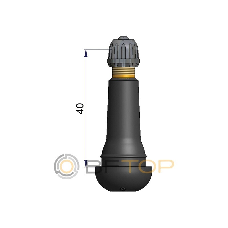 Valvole TR414 Italmatic per pneumatici tubeless - 100 pz foto 2