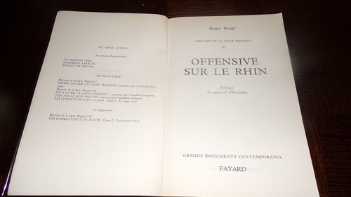 OFFENSIVE SUR LE RHIN - Opération amphibie juin 1940 - R. Bruge 1984 - b - Picture 2 of 6