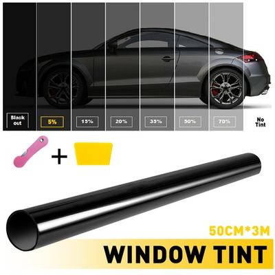 #ad For Home Office Car Truck Nano Ceramic Window Tint Film Roll 5% 20% 35% VLT $10.79