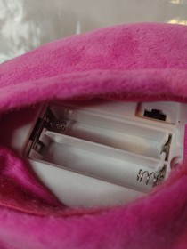 WowWee Fingerlings Pink Monkey Talking 18" Plush Tested Works