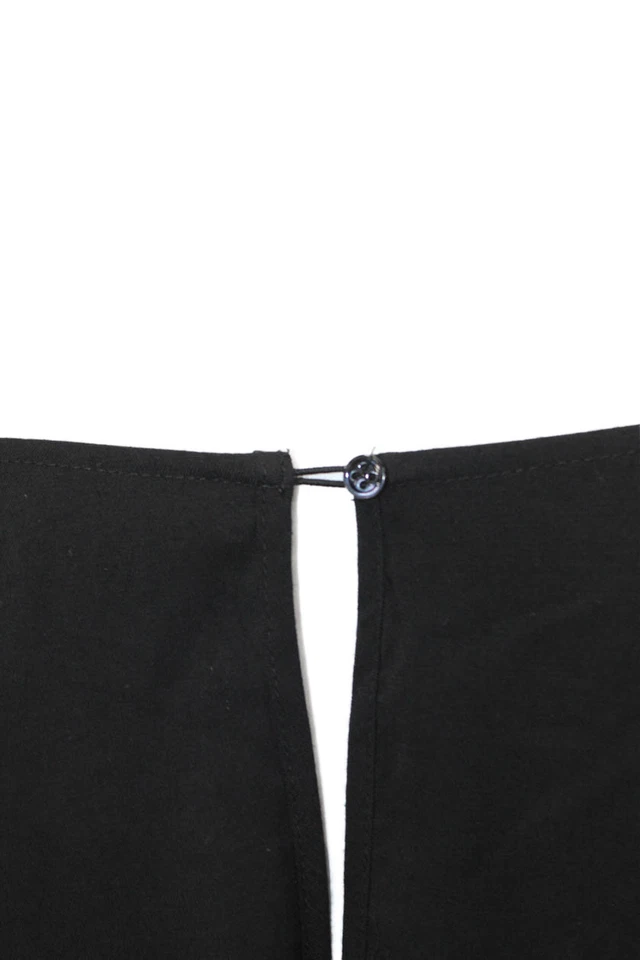 Mono negro manga larga BCBGMAXAZRIA para mujer talla S Foto 4 de 4