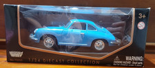 Diecast Car Model 1961 Porsche 356b Coupe Blue Scale 124 Motor Max Diecast Car Model 1961 Porsche 356b Coupe Blue Scale 124 Motor Max