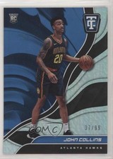 2017-18 Panini Totally Certified Rookies Blue 37/99 John Collins #119 Rookie RC