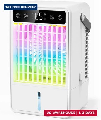 Portable Air Conditioners, 4-in-1 Evaporative Air Cooler，Portable AC Unit with 1