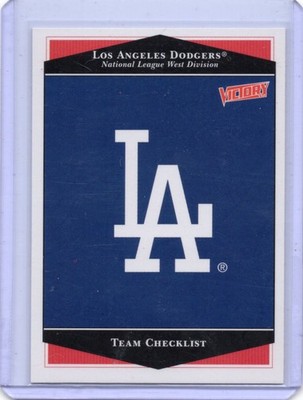 1999 Upper Deck Victory - Los Angeles Dodgers Team Card #194