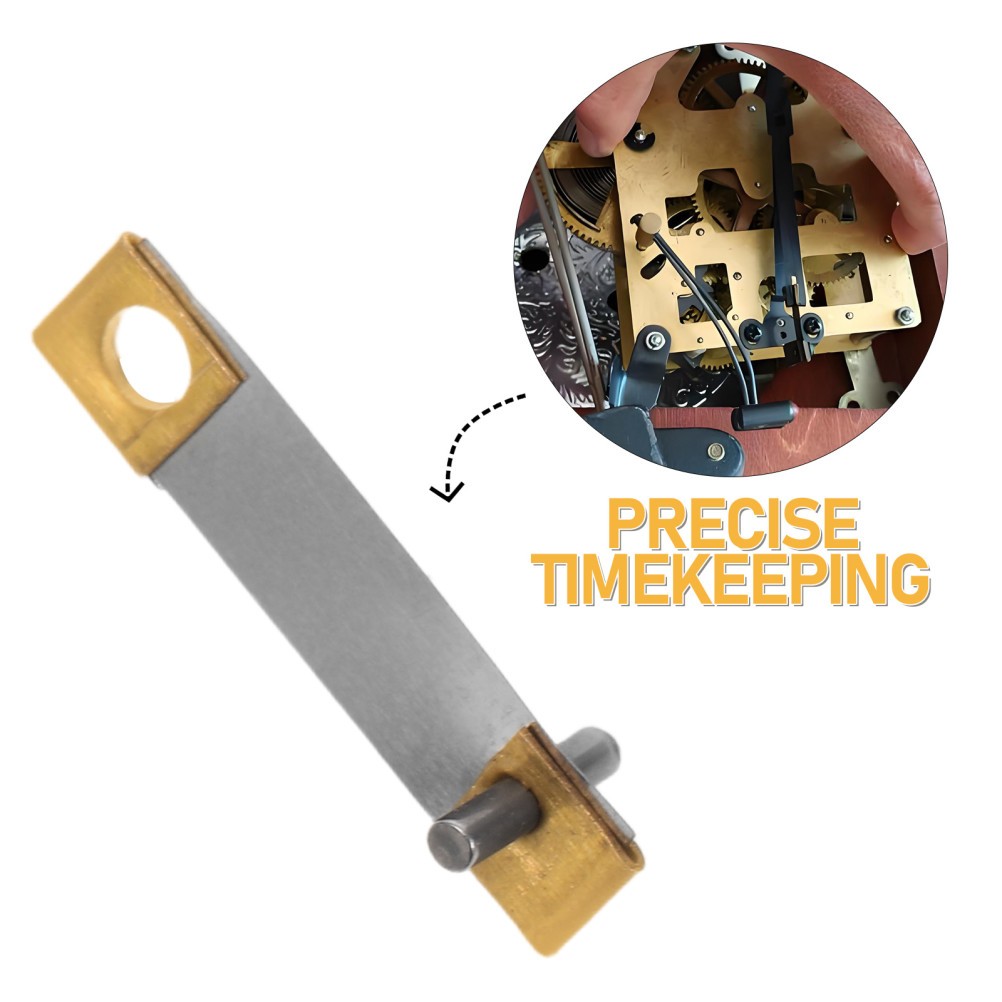 Grandfather Clock Movement Wall Mechanism Replacement Metal Spring
