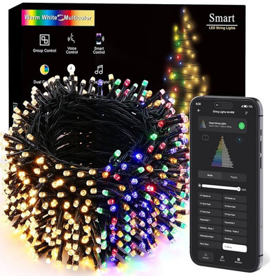 BrizLabs Smart Christmas Lights, 262.4ft 800 LED