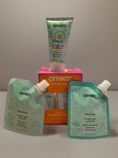 Amika: the kure Shampoo, Conditioner,  Repair Mask Trial Size NEW IN Box