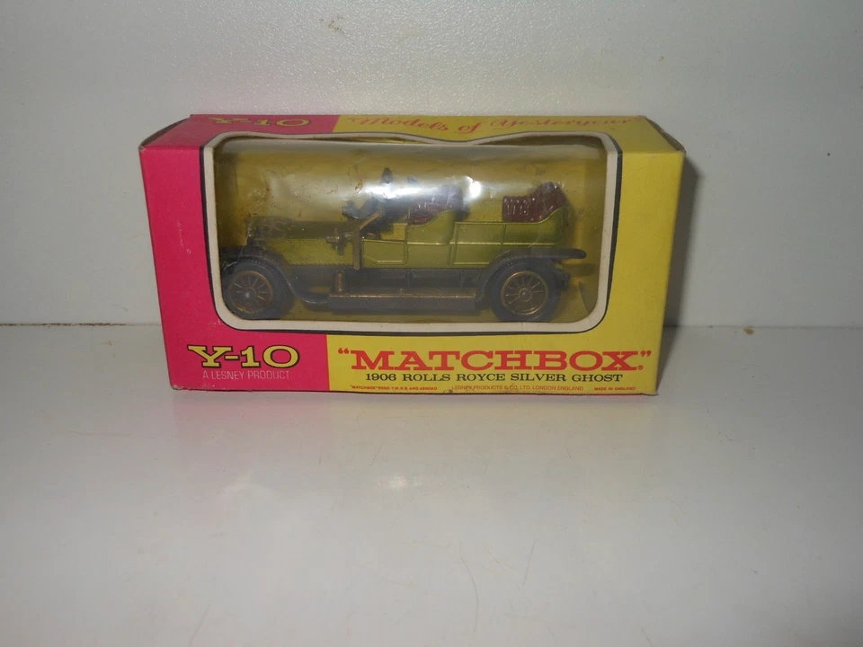 1960s MATCHBOX Y-10 MODELS OF YESTERYEAR 1906 Rolls Royce Silver Ghost  toy - Image 2 of 4