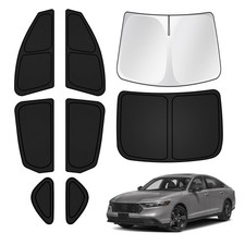 T TGBROS Windows Sunshade for 2023-2025 Honda Accord Windshield Rear Side Window