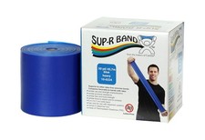 10-6324 Sup-R Latex Free Exercise Band 50 yd Roll Blue-Heavy