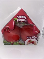Sunny Days Squeezy Cherries Viral Squish Squishy Sensory Toy NEW Authentic