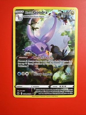 Hisuian Goodra GG21/GG70 Crown Zenith: Galarian Gallery Holo NM