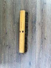 18  100 Horse Hair Sweep Floor Brush, Push Broom Head Only