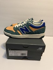 New Balance 480 Green Orange GSB480GP Kids Grade School Size 6Y New With Box