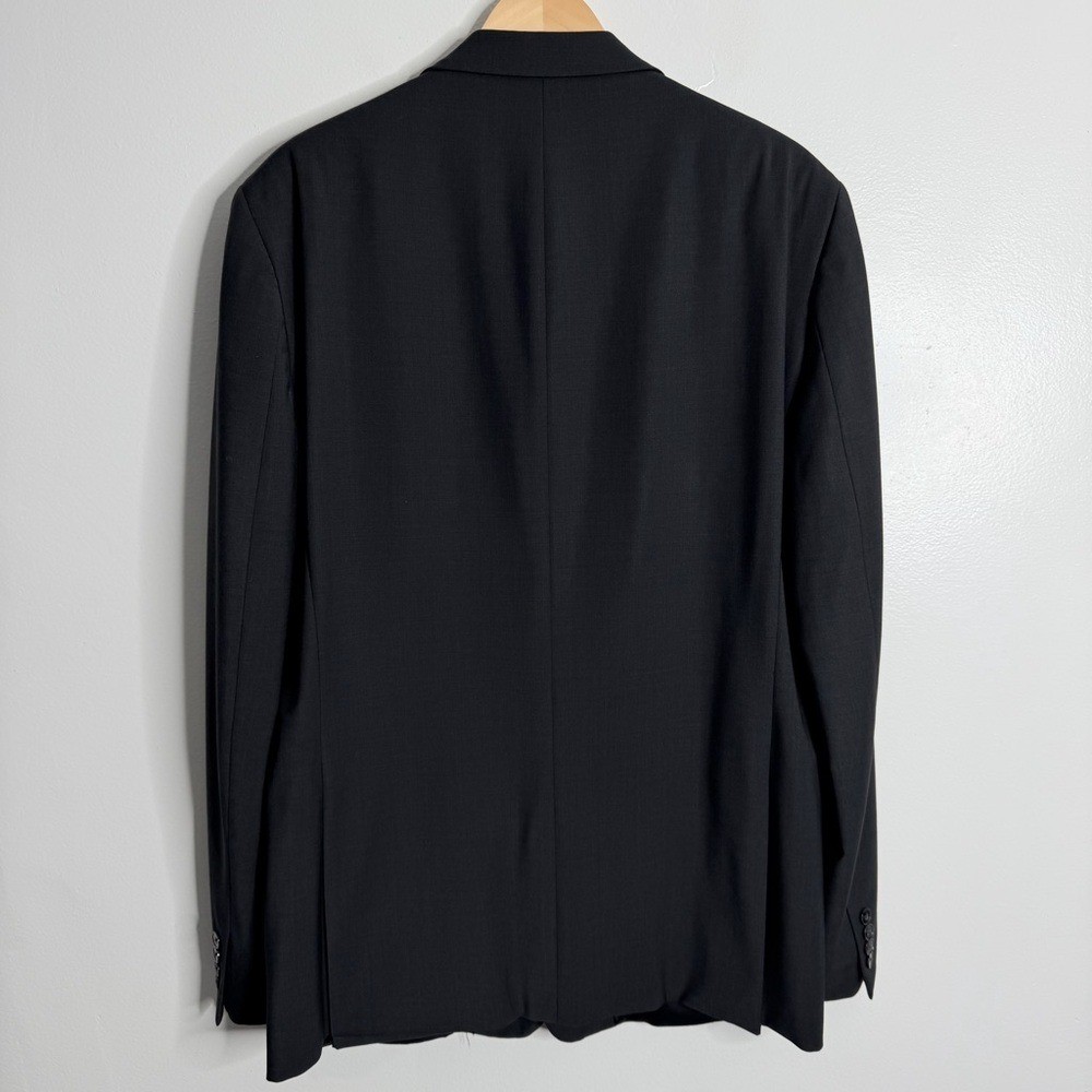 Calvin Klein Men Gray Solid Wool Stretch Blazer S… - image 3