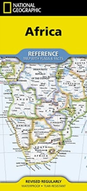 Africa Reference Map (folded) by Nat Geo Maps (Sheet map, folded)