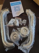 2 Pack 12Inch Shower Grab Bar Satin Brushed Nickel,  ...egnant Children 