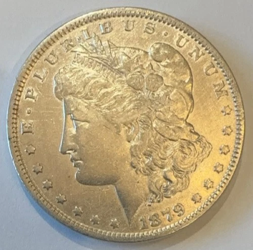 1879 Morgan Silver Dollar $1 - XF Condition- Nice Coin from the 1800's