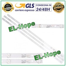 KIT 3 BARRE STRIP LED PER TV 39" AKAI AKTV4023T - AKTV4024TS - AKTV4026TS