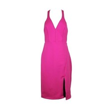 Lulu's Womens Aglow Sleeveless Pink Bodycon Midi Dress Size S NWT