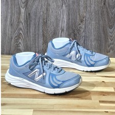 New Balance 496 V3 Walking Shoes WW496SP3 Blue Pink Women's Size 10.5 B