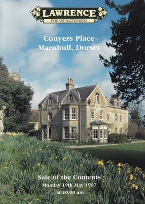 CONYERS PLACE, MARNHULL, DORSET. AUCTION CATALOGUE FOR THE SALE OF THE CONTENTS,