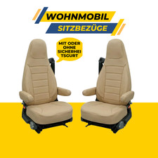 Coprisedili Camper Aguti Milan & GIS Liner, 2 pezzi con braccioli, adatto per...