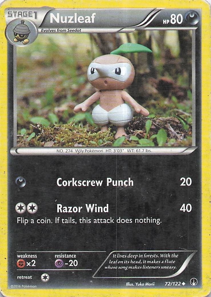 Nuzleaf Uncommon XY - BREAKpoint 72/122 LP Normal