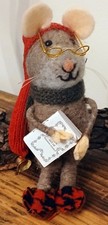 George the Cute Needle Felted Mouse