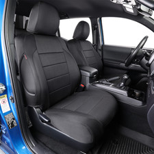 Ekr Toyota Tacoma Doublecabcrewcab Front Seat Cover 2016-2023 Neoprene Black