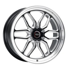 Weld S15370084p25 Laguna 6 Lug Drag Wheel 17x10 25mm Black Milled 6x139.76x5.5