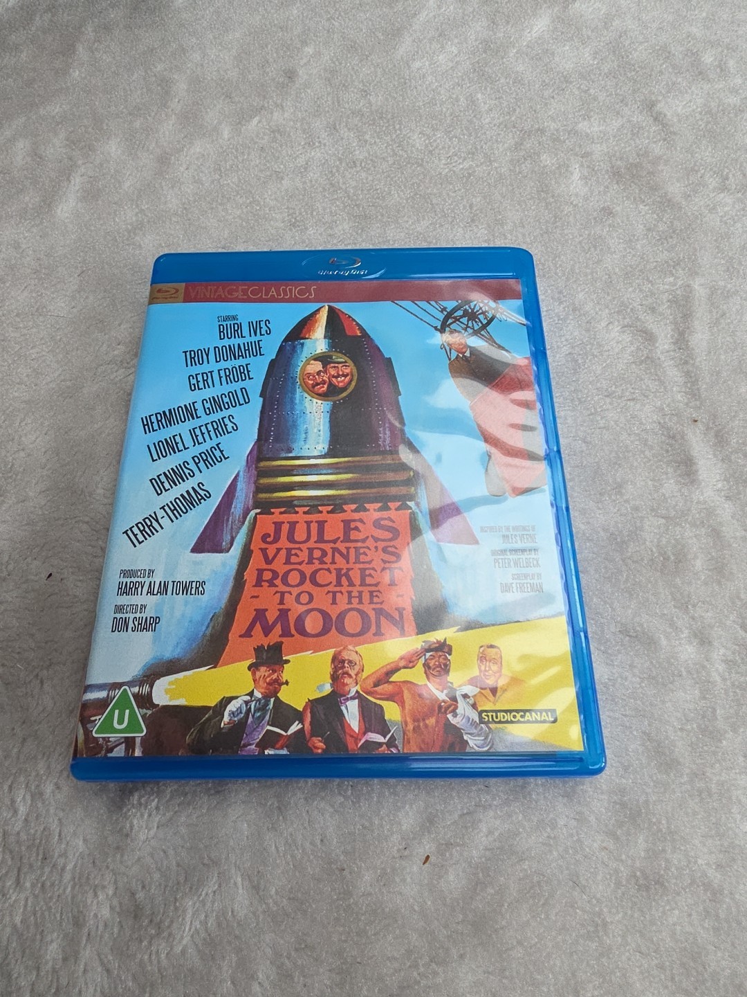 Jules Verne's Rocket to the Moon (Blu-ray) Burl Ives Vintage Classics