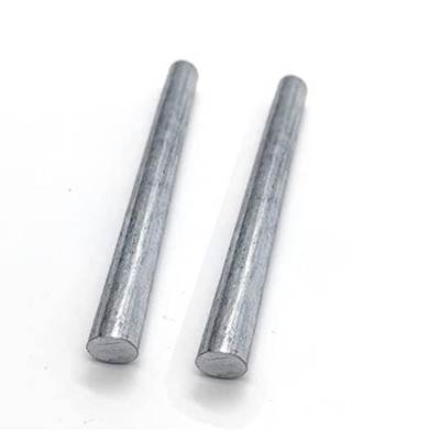 Hohe Reinheit 99.99% Zn Zinkstab Anode Galvanik Solide Runde Bar 300mm Länge