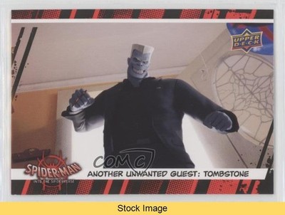 2022 Marvel Spider-Man: Into the Spider-Verse Ultimate Black Tombstone READ 5x5