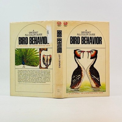 Bird Behavior John Sparks 1970 All-Color Guide Ornithology Grosset Dunlap