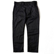 USED COMME DES GARCONS WOOL STRIPED PANTS, SIZE GOOD