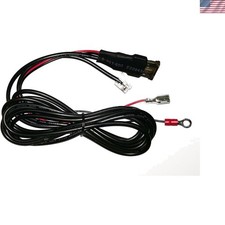 Permanent Hardwire Power Cable for Uniden Radar Detectors - RJ11 Male, Black