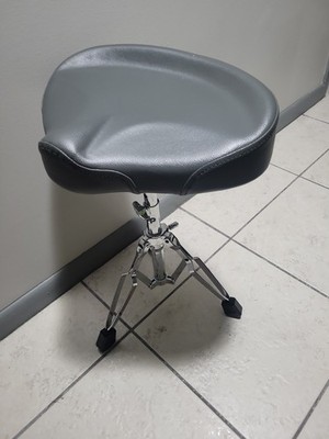 PDP by DW - Gravity Series - Lightweight Saddle Seat Drum Throne - Gray #3J6