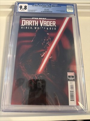 Star Wars: Darth Vader  -Black, White & Red #1 Marvel Comics 6/23 CGC 9.8