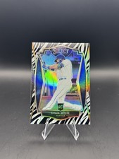 2021 Panini Select - Evan White RC Premier Level Zebra SSP
