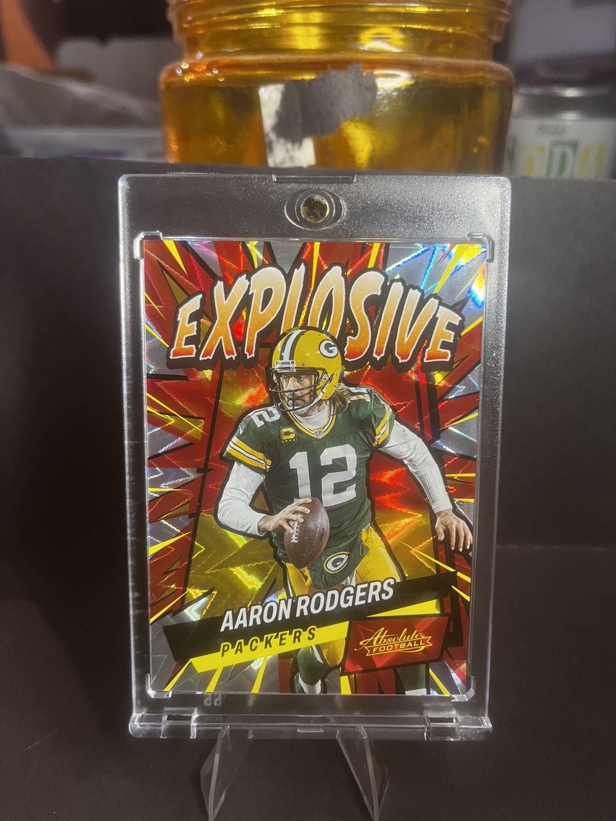 2022 Panini Absolute Explosive Aaron Rodgers Packers Case Hit #E3 SSP 
